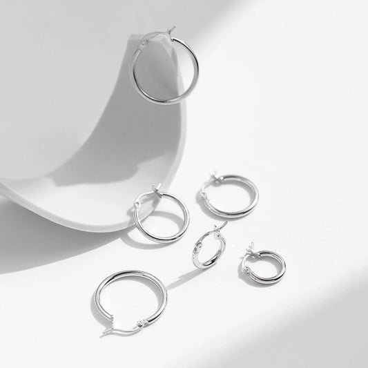 Simple French Hoops