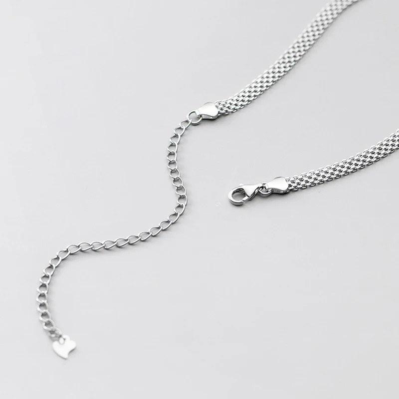 Silver Chain Choker